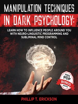 cover image of Manipulation Techniques in Dark Psychology